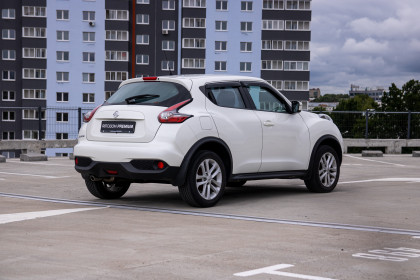 Продажа Nissan Juke I Рестайлинг 1.6 CVT (117 л.с.) 2017 Белый в Автодом