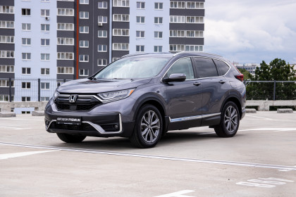 Продажа Honda CR-V V Рестайлинг 1.5 CVT (190 л.с.) 2021 Серый в Автодом