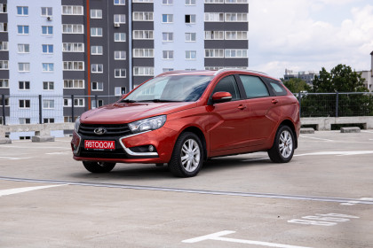 Купить Lada (ВАЗ) Vesta I SW 1.8 AMT (122 л.с.) 2018 Красный в Автодом Продажа Lada (ВАЗ) Vesta I SW 1.8 AMT (122 л.с.) 2018 Красный в Автодом