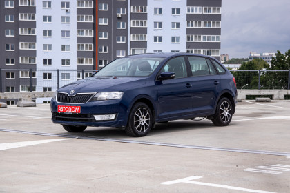 Продажа Skoda Rapid I 1.2 MT (90 л.с.) 2016 Синий в Автодом