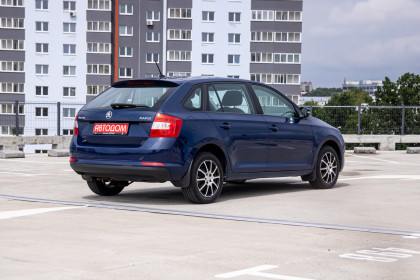 Продажа Skoda Rapid I 1.2 MT (90 л.с.) 2016 Синий в Автодом