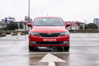 Продажа Skoda Rapid I Рестайлинг 1.6 MT (90 л.с.) 2019 Красный в Автодом