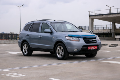 Продажа Hyundai Santa Fe II 2.2 AT (155 л.с.) 2006 Синий в Автодом