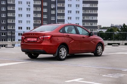 Продажа Lada (ВАЗ) Vesta I 1.6 AMT (106 л.с.) 2016 Бордовый в Автодом