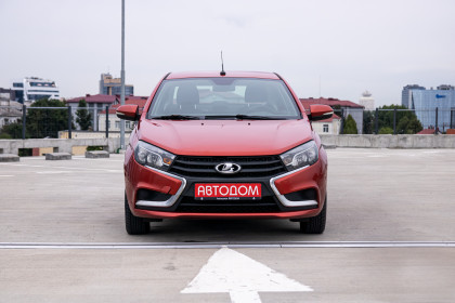 Продажа Lada (ВАЗ) Vesta I 1.6 AMT (106 л.с.) 2016 Бордовый в Автодом