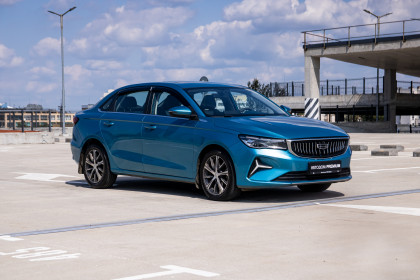 Продажа Geely Emgrand II 1.5 CVT (103 л.с.) 2023 Синий в Автодом