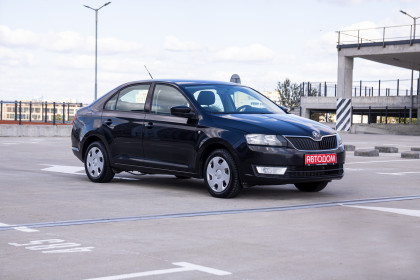 Продажа Skoda Rapid I 1.2 MT (105 л.с.) 2013 Черный в Автодом