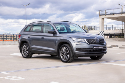 Продажа Skoda Kodiaq I 2.0 AMT (180 л.с.) 2018 Серый в Автодом