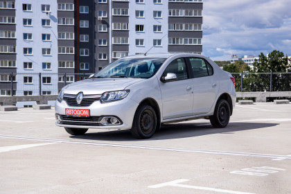 Купить Renault Logan II 1.6 MT (102 л.с.) 2017 Серебристый в Автодом Продажа Renault Logan II 1.6 MT (102 л.с.) 2017 Серебристый в Автодом