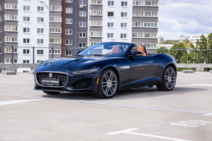 Продажа Jaguar F-Type I Рестайлинг 2 5.0 AT (450 л.с.) 2021 Синий в Автодом