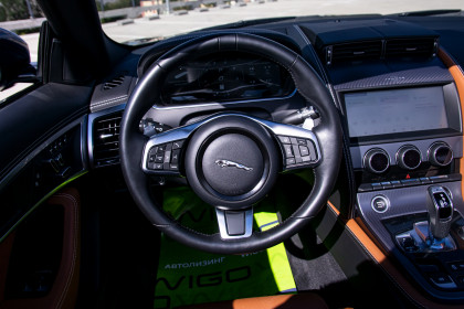 Продажа Jaguar F-Type I Рестайлинг 2 5.0 AT (450 л.с.) 2021 Синий в Автодом