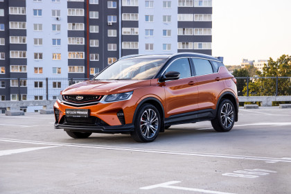 Продажа Geely Coolray I 1.5 AMT (177 л.с.) 2020 Оранжевый в Автодом