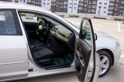 Продажа Mazda 3 I (BK) Рестайлинг 2.0 MT (150 л.с.) 2007 Серебристый в Автодом