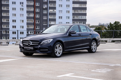 Продажа Mercedes-Benz C-Класс IV (W205) 180 1.6 AT (156 л.с.) 2014 Синий в Автодом