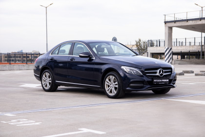 Продажа Mercedes-Benz C-Класс IV (W205) 180 1.6 AT (156 л.с.) 2014 Синий в Автодом