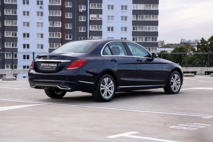 Продажа Mercedes-Benz C-Класс IV (W205) 180 1.6 AT (156 л.с.) 2014 Синий в Автодом