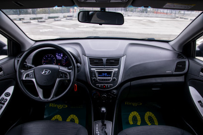 Продажа Hyundai Solaris I Рестайлинг 1.4 AT (107 л.с.) 2015 Черный в Автодом