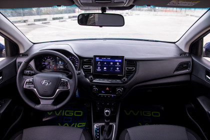 Продажа Hyundai Accent V Рестайлинг 1.6 AT (123 л.с.) 2021 Синий в Автодом