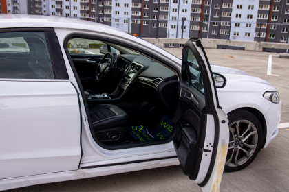 Купить Ford Fusion (North America) II Рестайлинг 1.5 AT (184 л.с.) 2017 Белый в Автодом Продажа Ford Fusion (North America) II Рестайлинг 1.5 AT (184 л.с.) 2017 Белый в Автодом