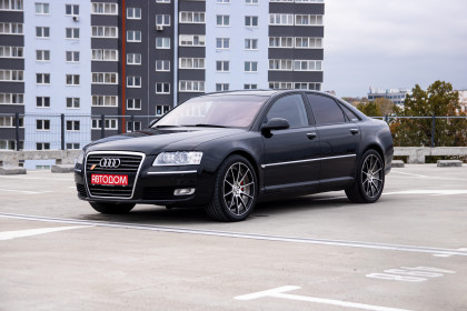 Продажа Audi A8 II (D3) Рестайлинг 2 4.1 AT (326 л.с.) 2007 Черный в Автодом