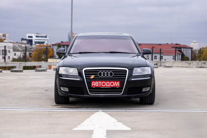 Продажа Audi A8 II (D3) Рестайлинг 2 4.1 AT (326 л.с.) 2007 Черный в Автодом