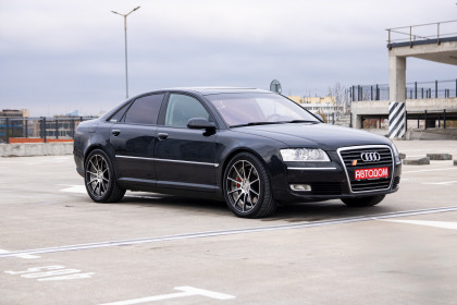 Продажа Audi A8 II (D3) Рестайлинг 2 4.1 AT (326 л.с.) 2007 Черный в Автодом