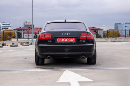 Продажа Audi A8 II (D3) Рестайлинг 2 4.1 AT (326 л.с.) 2007 Черный в Автодом