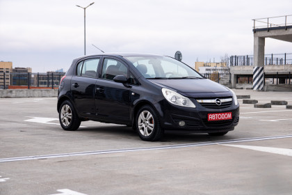 Продажа Opel Corsa D 1.2 MT (75 л.с.) 2008 Черный в Автодом
