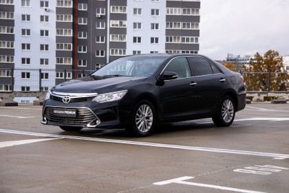 Купить Toyota Camry VII (XV50) Рестайлинг 2.5 AT (181 л.с.) 2015 Черный в Автодом Продажа Toyota Camry VII (XV50) Рестайлинг 2.5 AT (181 л.с.) 2015 Черный в Автодом