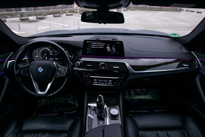 Продажа BMW 5 серии VII (G30/G31) 530d 3.0 AT (265 л.с.) 2019 Синий в Автодом