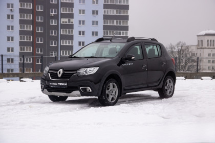 Продажа Renault Sandero II Рестайлинг Stepway 1.6 MT (113 л.с.) 2019 Черный в Автодом