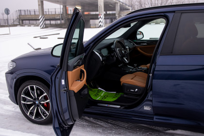 Продажа BMW X3 III (G01) Рестайлинг M40i 3.0 AT (387 л.с.) 2022 Синий в Автодом