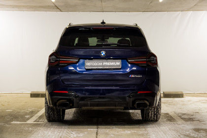 Продажа BMW X3 III (G01) Рестайлинг M40i 3.0 AT (387 л.с.) 2022 Синий в Автодом