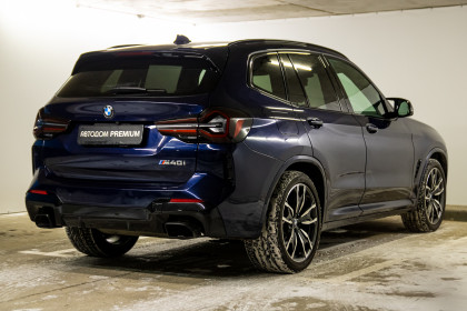 Продажа BMW X3 III (G01) Рестайлинг M40i 3.0 AT (387 л.с.) 2022 Синий в Автодом