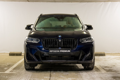 Продажа BMW X3 III (G01) Рестайлинг M40i 3.0 AT (387 л.с.) 2022 Синий в Автодом