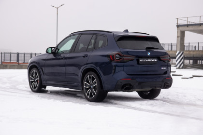 Продажа BMW X3 III (G01) Рестайлинг M40i 3.0 AT (387 л.с.) 2022 Синий в Автодом