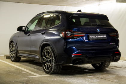 Продажа BMW X3 III (G01) Рестайлинг M40i 3.0 AT (387 л.с.) 2022 Синий в Автодом