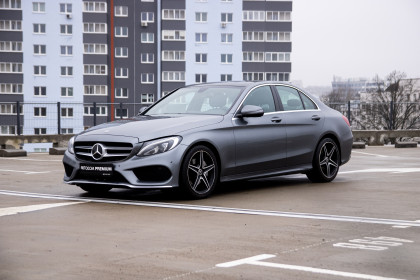 Продажа Mercedes-Benz C-Класс IV (W205) Рестайлинг 220 d 2.0 AT (194 л.с.) 2018 Серый в Автодом