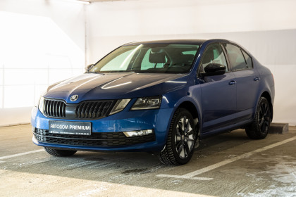 Продажа Skoda Octavia III (A7) Рестайлинг 1.8 AMT (180 л.с.) 2020 Синий в Автодом