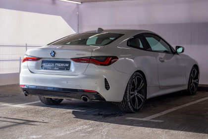 Продажа BMW 4 серии G22, G23, G26 430i 2.0 AT (258 л.с.) 2020 Белый в Автодом