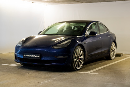 Продажа Tesla Model 3 I Performance 0.0 AT (534 л.с.) 2018 Синий в Автодом