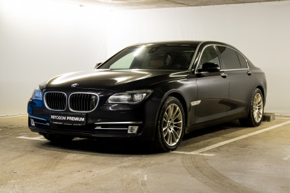 Продажа BMW 7 серии V (F01/F02/F04) Рестайлинг 750Ld xDrive 3.0 AT (381 л.с.) 2013 Черный в Автодом