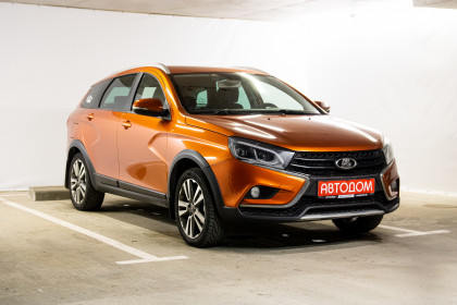 Продажа Lada (ВАЗ) Vesta I SW 1.8 AMT (122 л.с.) 2019 Оранжевый в Автодом