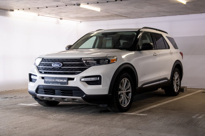 Продажа Ford Explorer VI 2.3 AT (300 л.с.) 2019 Белый в Автодом