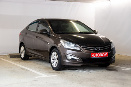 Продажа Hyundai Accent IV 1.4 MT (100 л.с.) 2016 Коричневый в Автодом