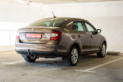 Продажа Skoda Rapid I Рестайлинг 1.6 AT (110 л.с.) 2018 Коричневый в Автодом