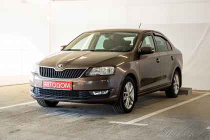 Продажа Skoda Rapid I Рестайлинг 1.6 AT (110 л.с.) 2018 Коричневый в Автодом
