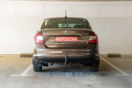 Продажа Skoda Rapid I Рестайлинг 1.6 AT (110 л.с.) 2018 Коричневый в Автодом