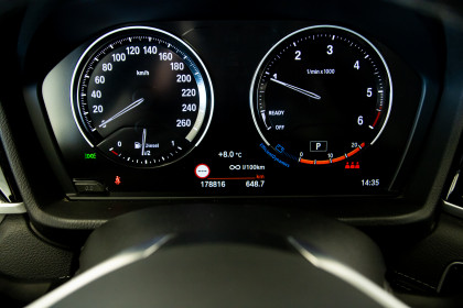 Продажа BMW X1 II (F48) Рестайлинг 16d sDrive 1.5 AMT (116 л.с.) 2021 Черный в Автодом