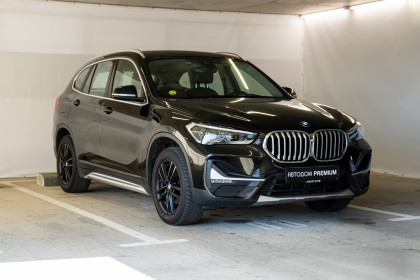 Продажа BMW X1 II (F48) Рестайлинг 16d sDrive 1.5 AMT (116 л.с.) 2021 Черный в Автодом